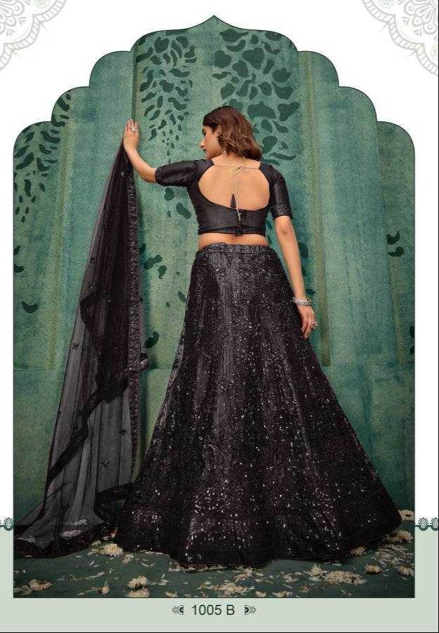 Embroidered Lehenga Net Lehenga Choli for Elegant Occasions - MYLUXURY LANE ENTERPRISE