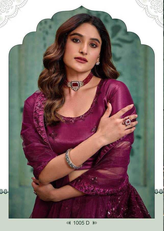 Embroidered Lehenga Net Lehenga Choli for Elegant Occasions - MYLUXURY LANE ENTERPRISE