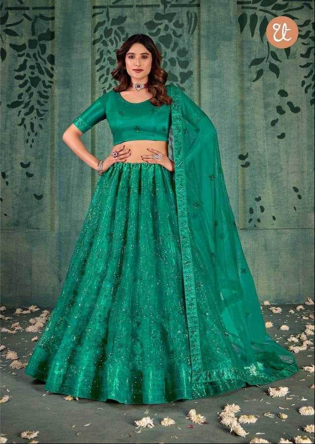 Embroidered Lehenga Net Lehenga Choli for Elegant Occasions - MYLUXURY LANE ENTERPRISE