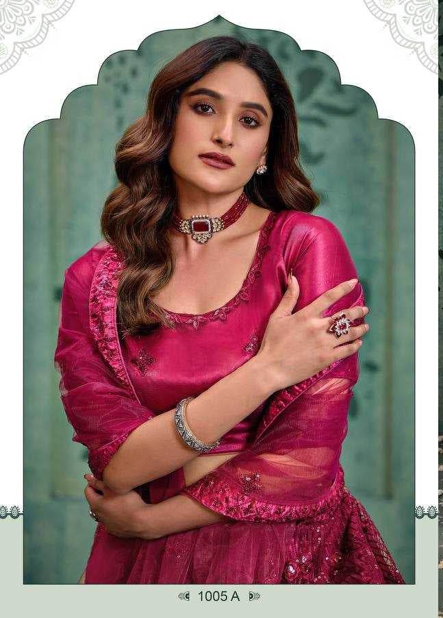 Embroidered Lehenga Net Lehenga Choli for Elegant Occasions - MYLUXURY LANE ENTERPRISE