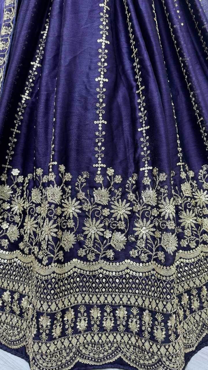 Elegant Bridal Embroidered Lehenga for Modern Brides - MYLUXURY LANE ENTERPRISE