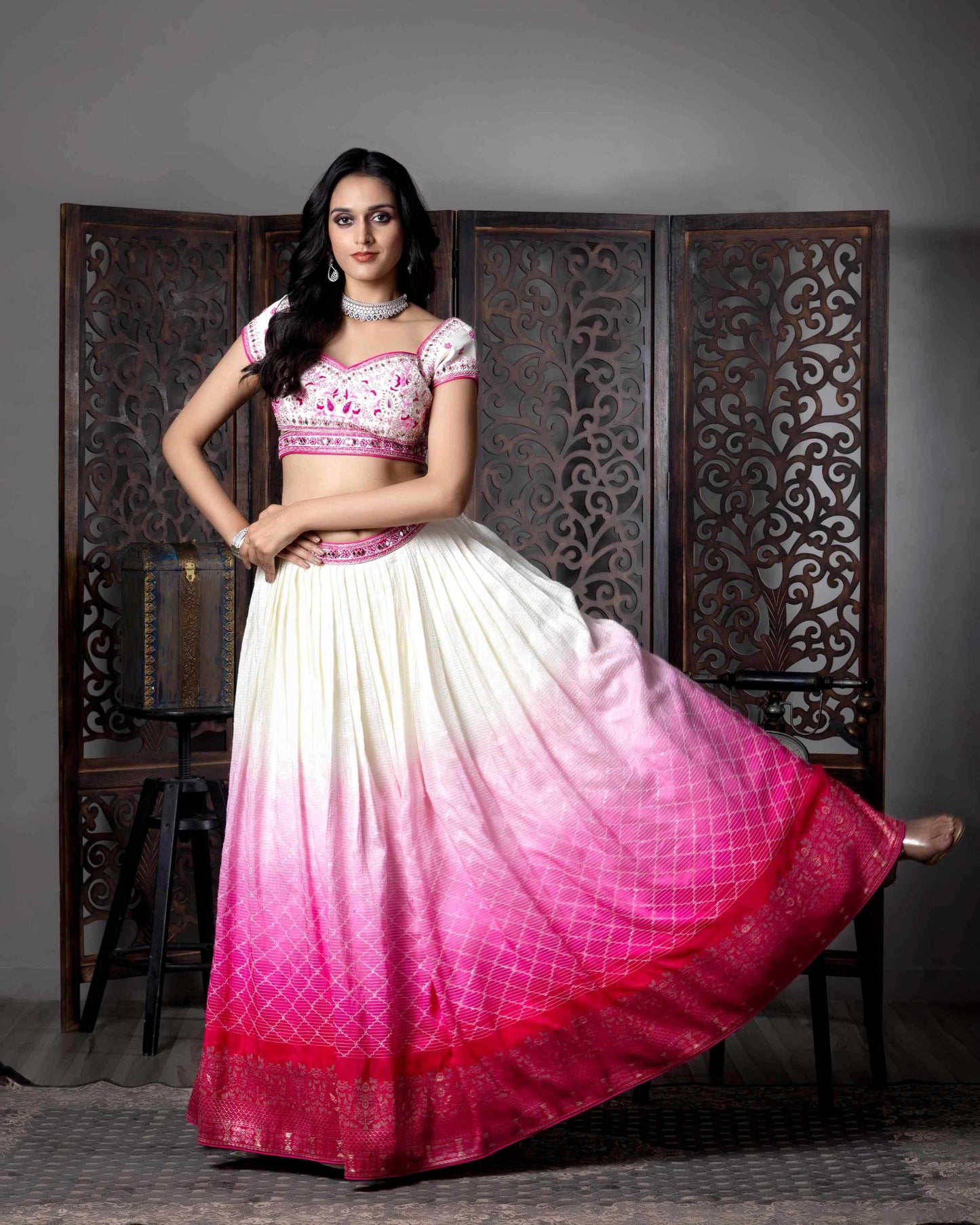 Dola Silk Lehengas Wedding Collection for Elegant Brides - MYLUXURY LANE ENTERPRISE