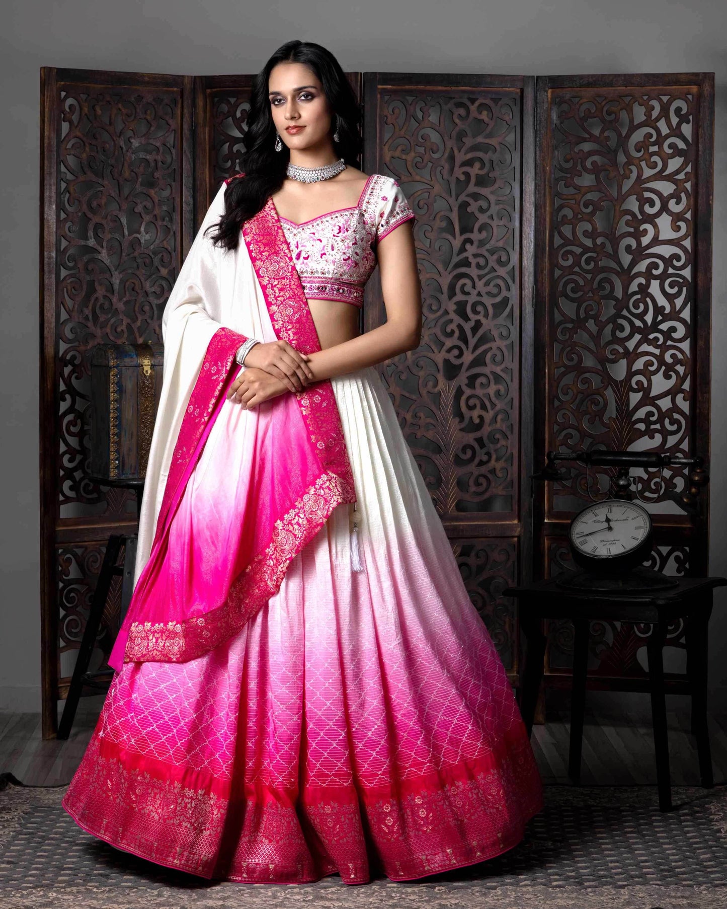 Dola Silk Lehengas Wedding Collection for Elegant Brides - MYLUXURY LANE ENTERPRISE