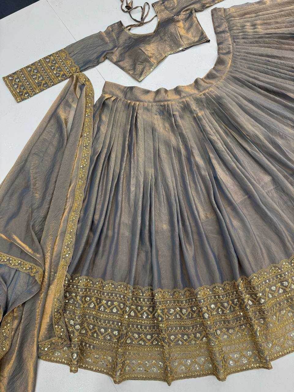 Designer Embroidered Lehenga - MYLUXURY LANE ENTERPRISE