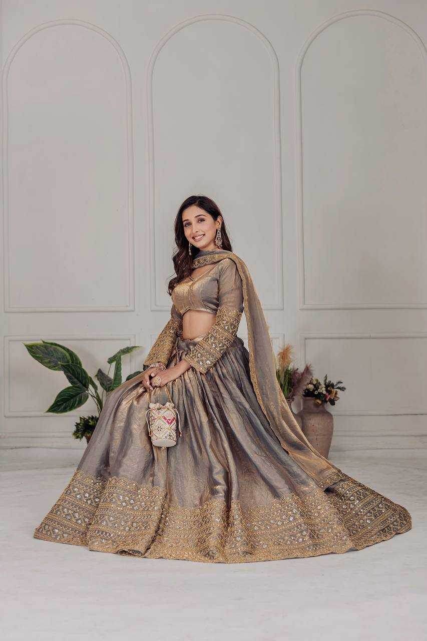 Designer Embroidered Lehenga - MYLUXURY LANE ENTERPRISE