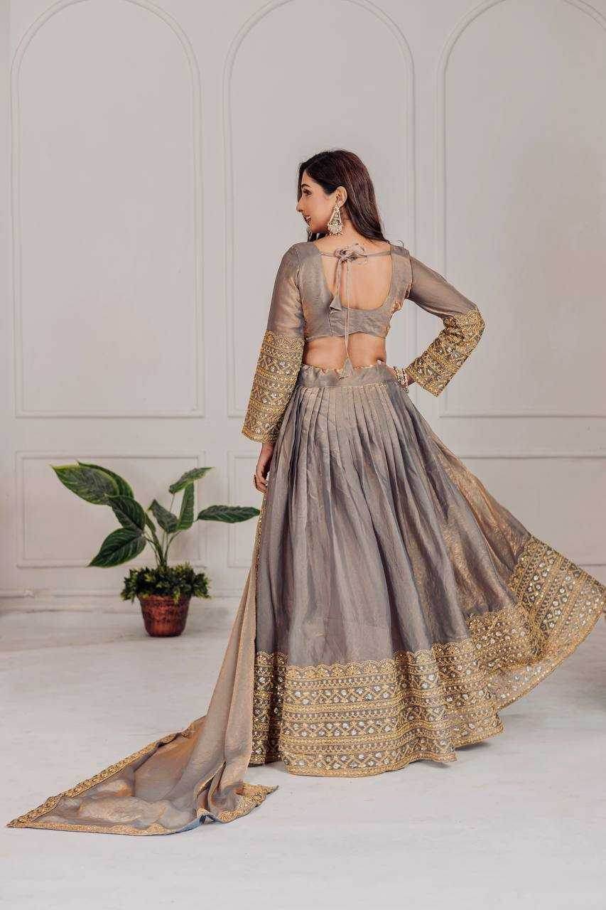 Designer Embroidered Lehenga - MYLUXURY LANE ENTERPRISE
