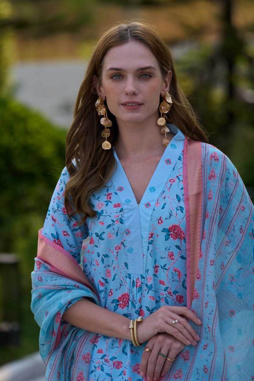 Fancy Printed Kurti - MYLUXURY LANE ENTERPRISE