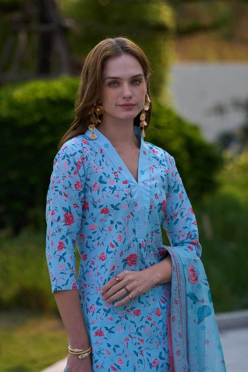 Fancy Printed Kurti - MYLUXURY LANE ENTERPRISE