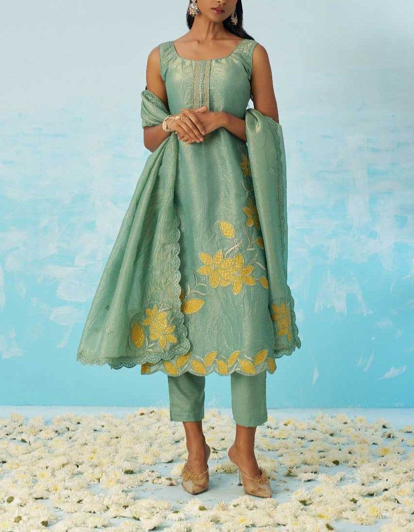 Embroidery Designer Party wear Suit - MYLUXURY LANE ENTERPRISE