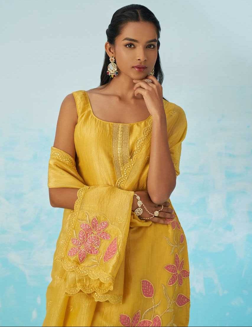 Embroidery Designer Party wear Suit - MYLUXURY LANE ENTERPRISE