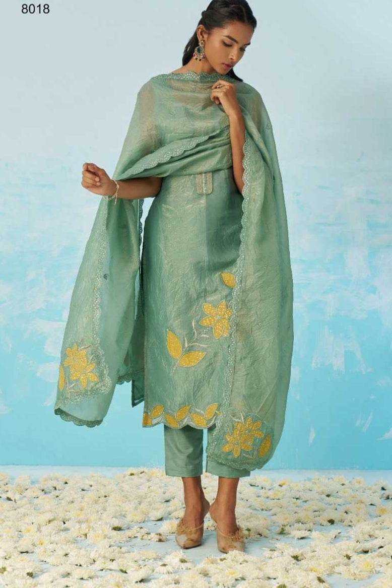 Embroidery Designer Party wear Suit - MYLUXURY LANE ENTERPRISE