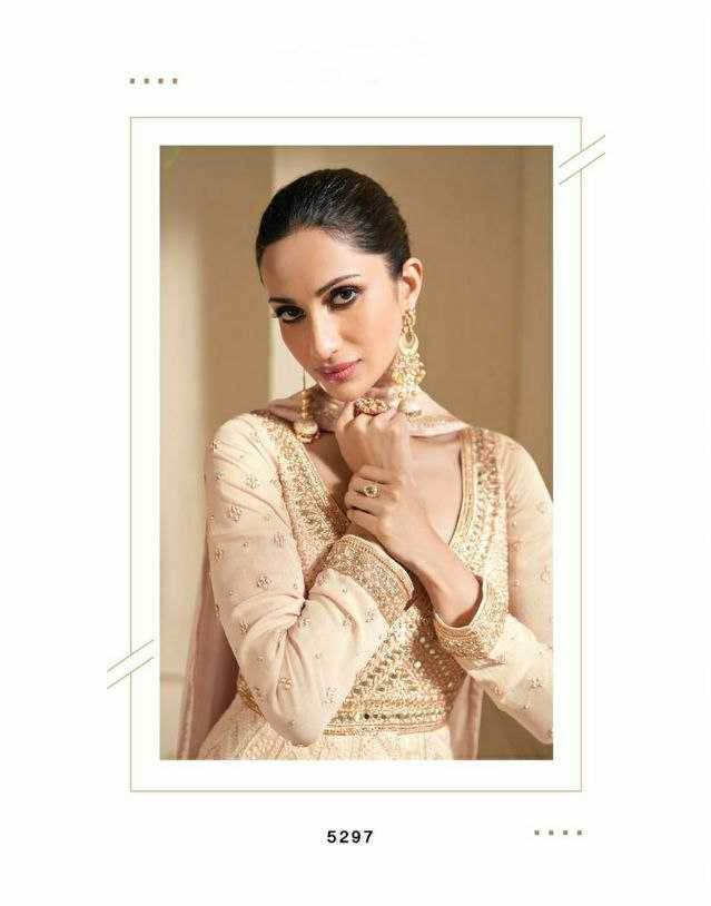 Faux Georgette Embroidery Anarkali Party Long Sequin Gown - MYLUXURY LANE ENTERPRISE