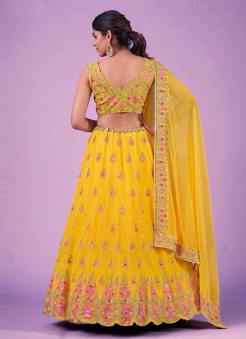 Faux Georgette Designer Lehenga - MYLUXURY LANE ENTERPRISE