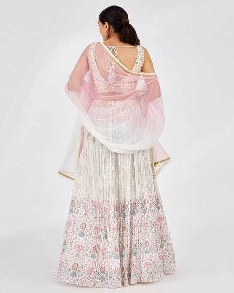 Faux Georgette Designer Lehenga With Dupatta - MYLUXURY LANE ENTERPRISE
