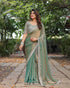 FENDY Party Wear Chiffon Lace Border Sarees - MYLUXURY LANE ENTERPRISE