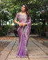 FENDY Party Wear Chiffon Lace Border Sarees - MYLUXURY LANE ENTERPRISE