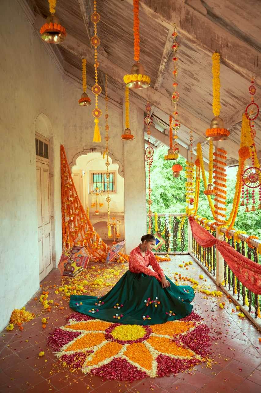 Gajji Silk Western Wears Top - MYLUXURY LANE ENTERPRISE