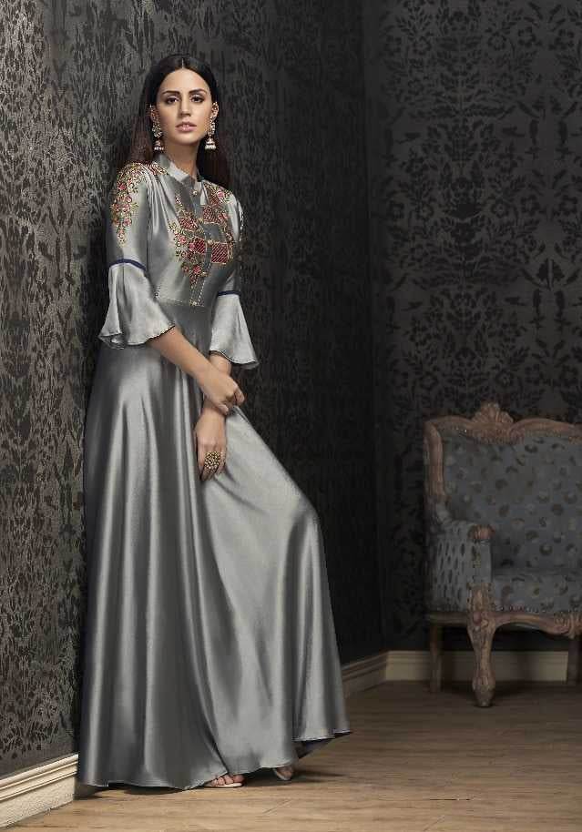 Elegant Georgette Party Gown for Special Occasions - MYLUXURY LANE ENTERPRISE