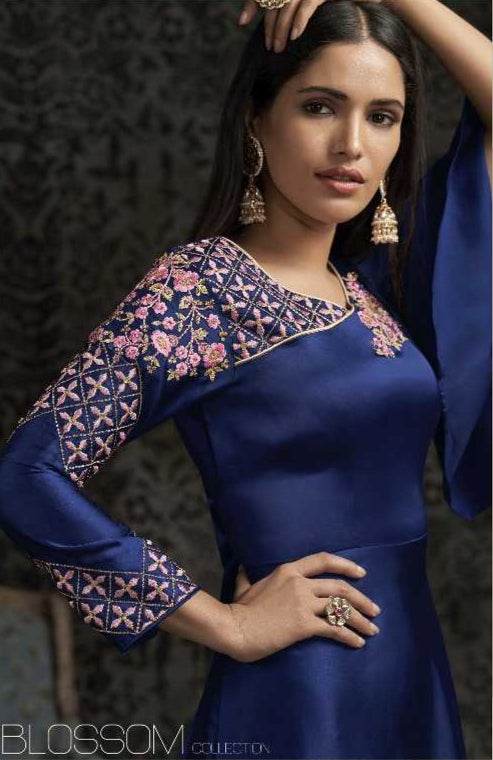 Elegant Georgette Party Gown for Special Occasions - MYLUXURY LANE ENTERPRISE