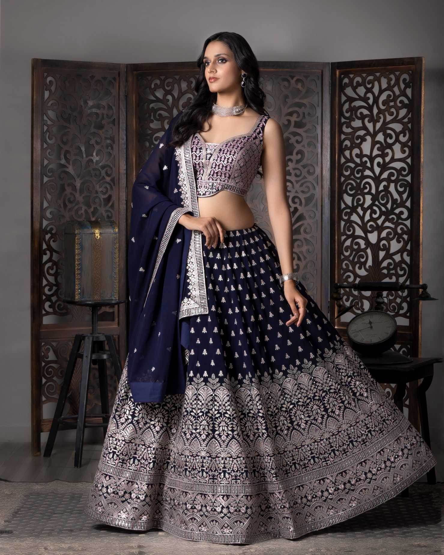 Elegant Bridal Designer Lehenga Choli for Special Day - MYLUXURY LANE ENTERPRISE