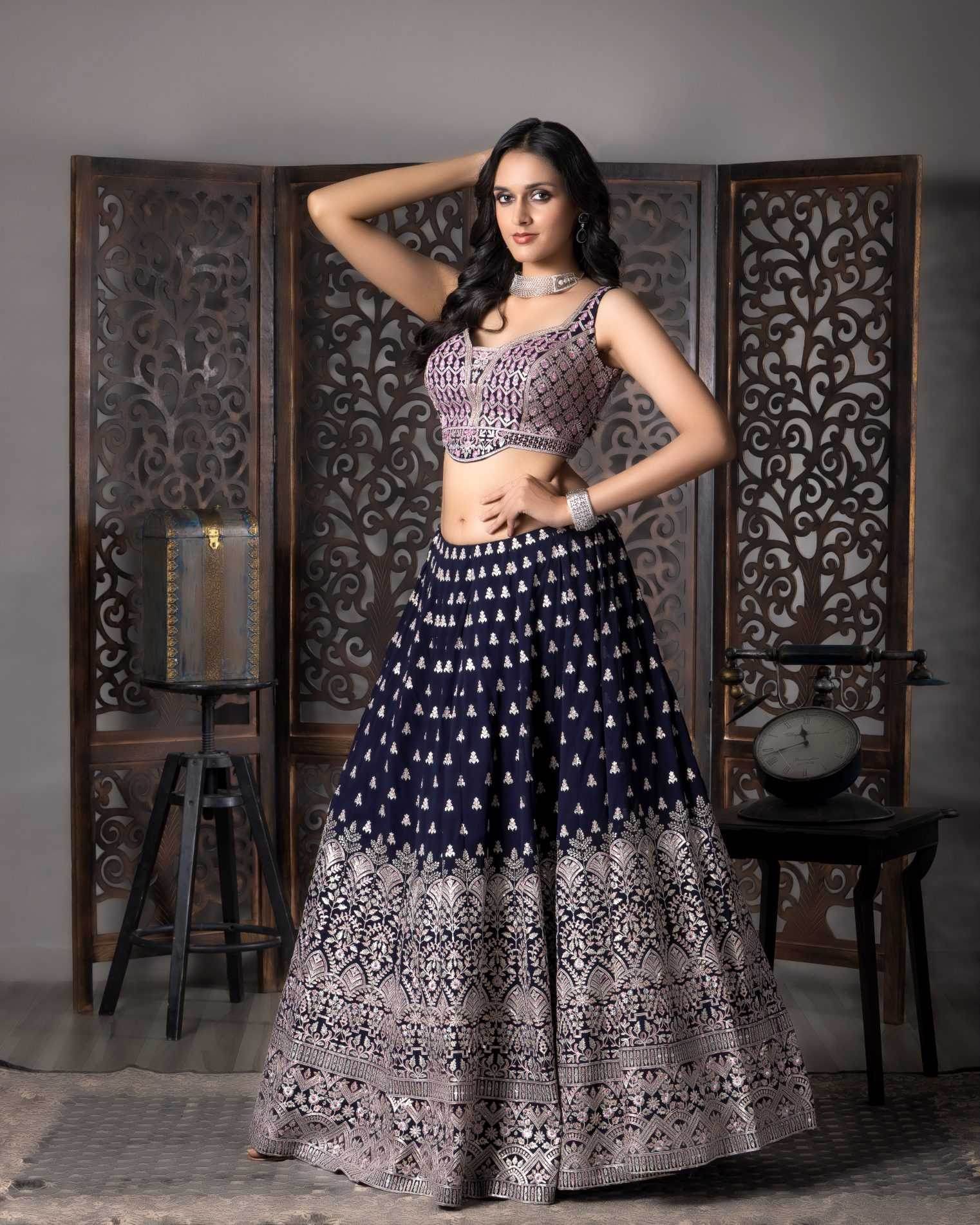 Elegant Bridal Designer Lehenga Choli for Special Day - MYLUXURY LANE ENTERPRISE