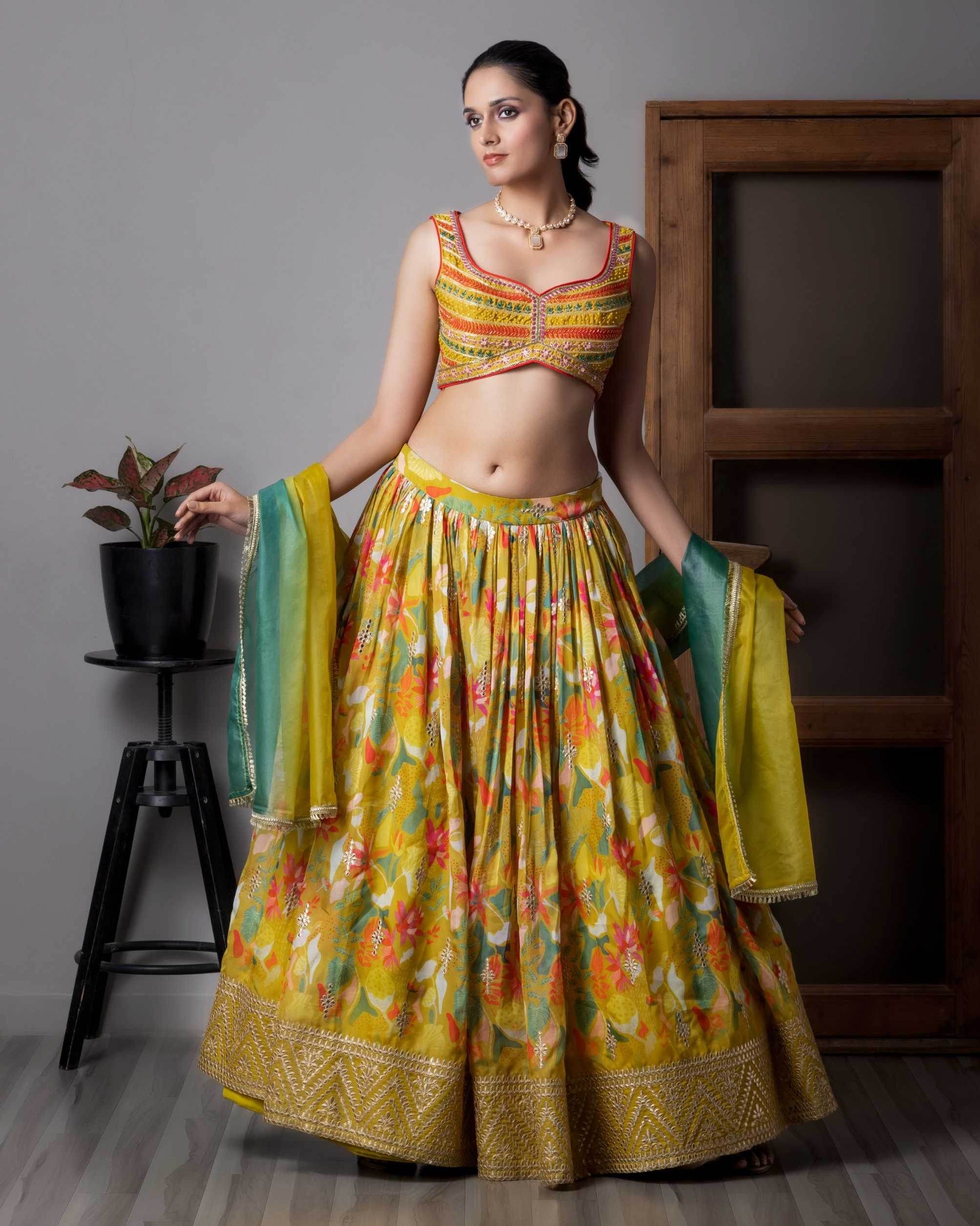 Elegant Bridal Designer Lehenga Choli for Special Day - MYLUXURY LANE ENTERPRISE