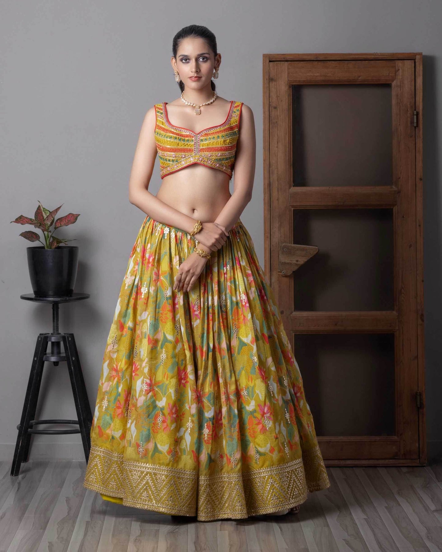 Elegant Bridal Designer Lehenga Choli for Special Day - MYLUXURY LANE ENTERPRISE