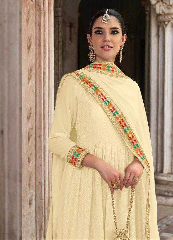 Embroidery Anarkali Gown - MYLUXURY LANE ENTERPRISE