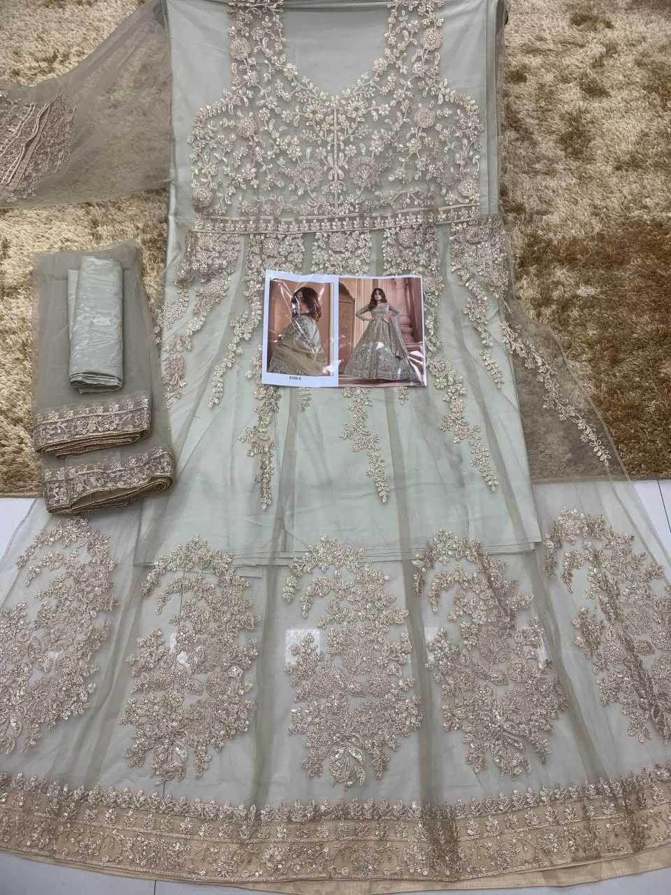 Embroidery Net Gown - MYLUXURY LANE ENTERPRISE