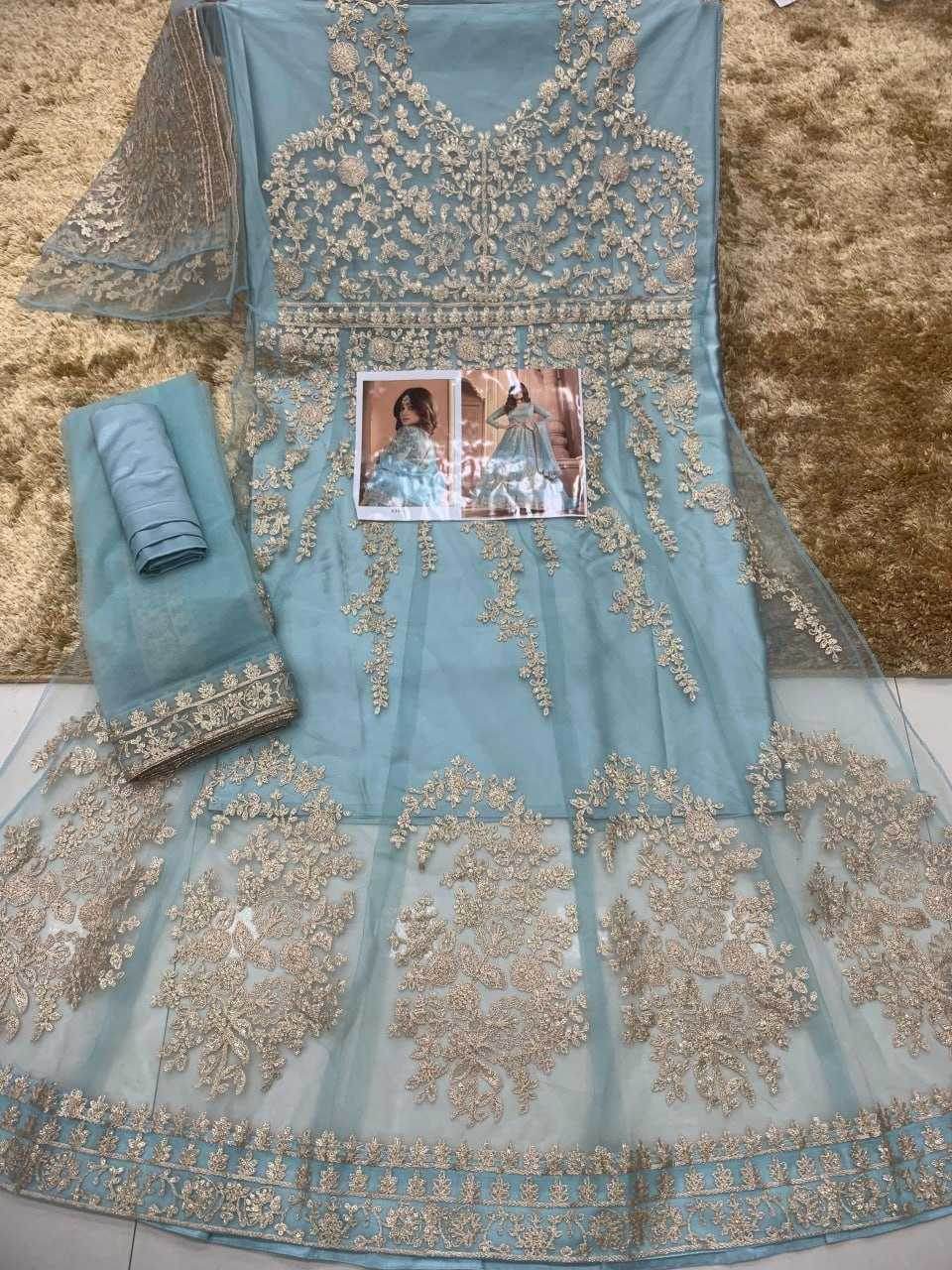 Embroidery Net Gown - MYLUXURY LANE ENTERPRISE