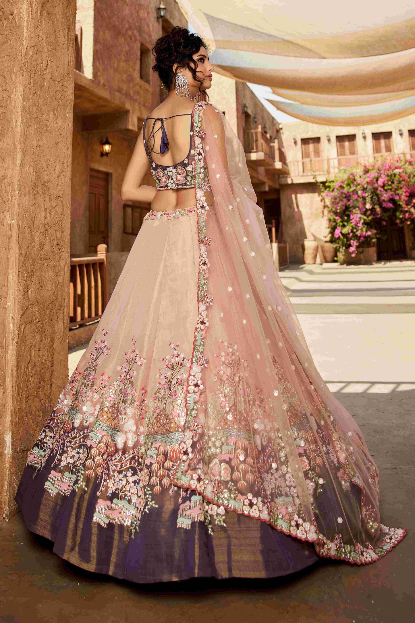 Elegant Net Designer Lehenga for Special Occasions - MYLUXURY LANE ENTERPRISE