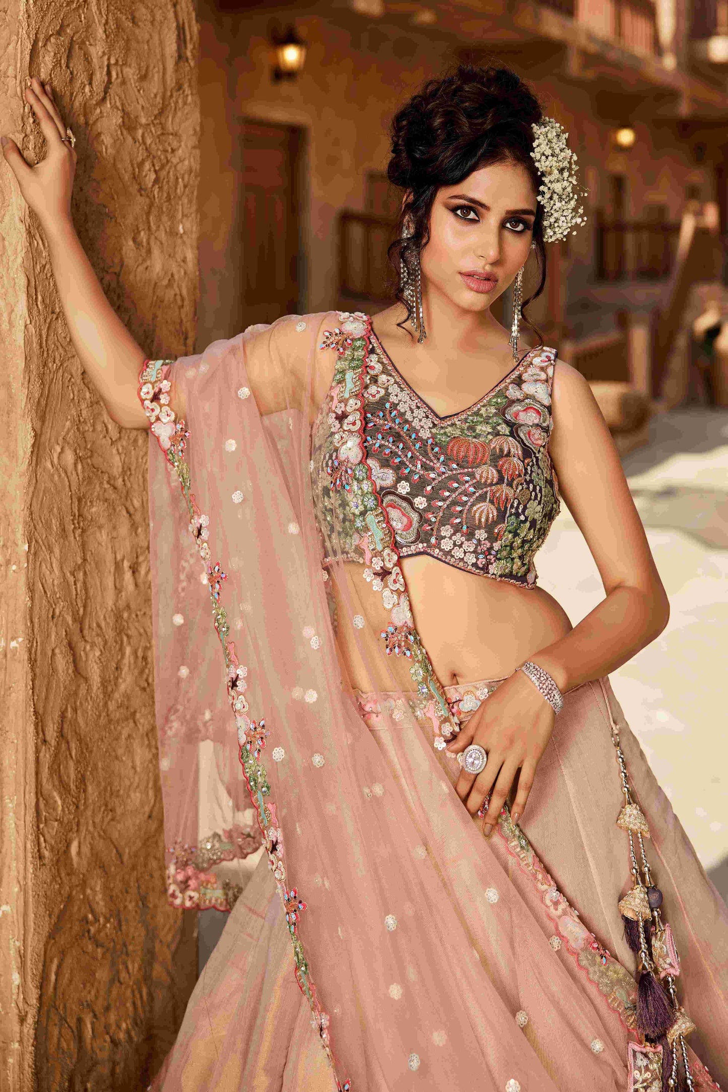 Elegant Net Designer Lehenga for Special Occasions - MYLUXURY LANE ENTERPRISE