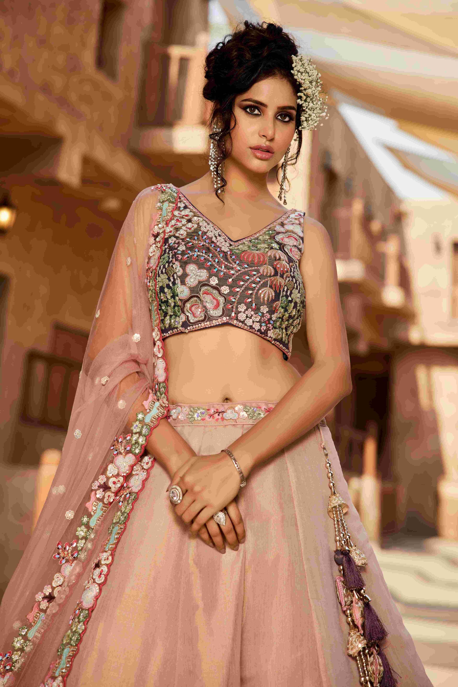 Elegant Net Designer Lehenga for Special Occasions - MYLUXURY LANE ENTERPRISE