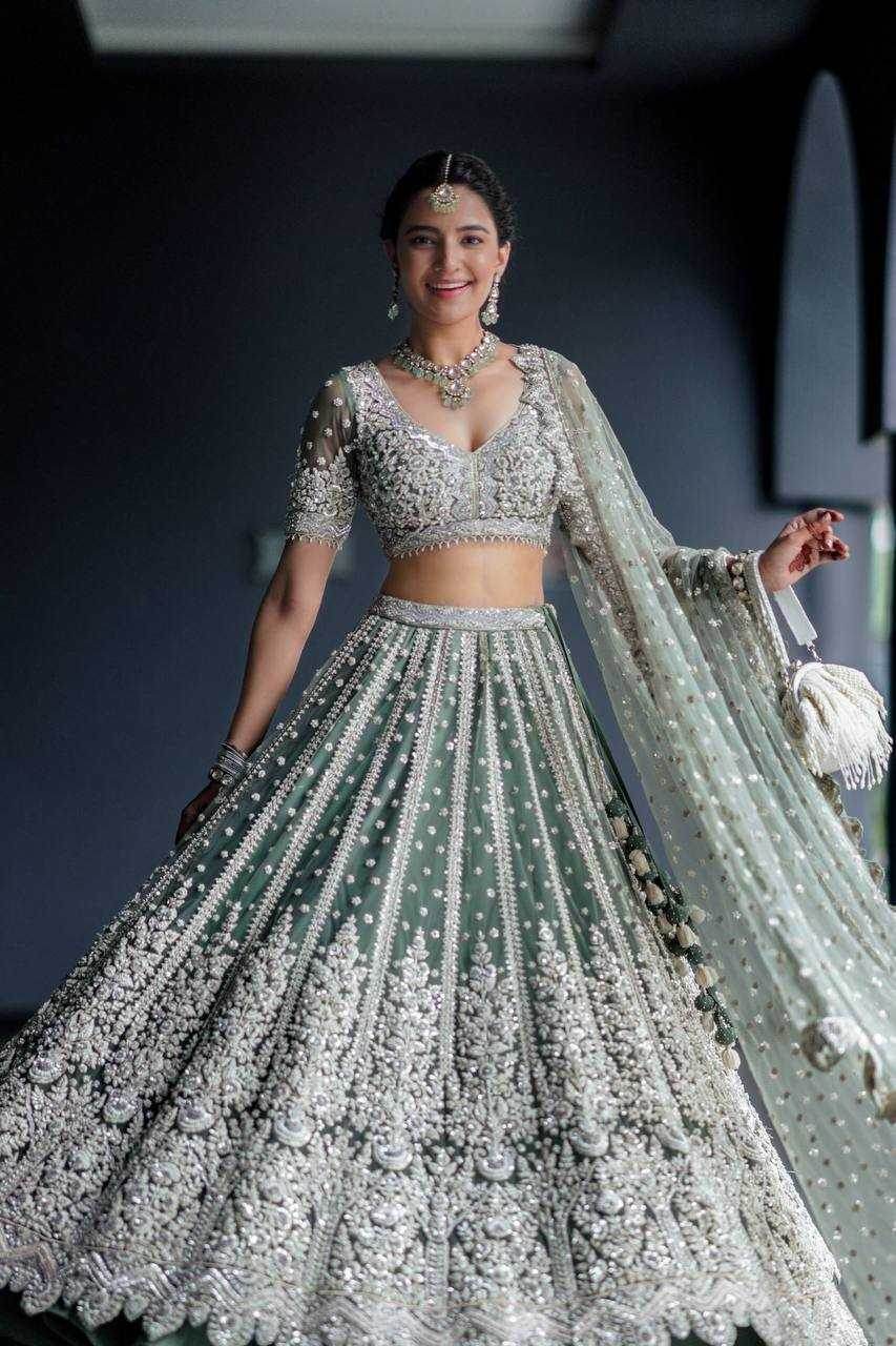 Exquisite Sequins Lehenga for Festive Celebrations - MYLUXURY LANE ENTERPRISE