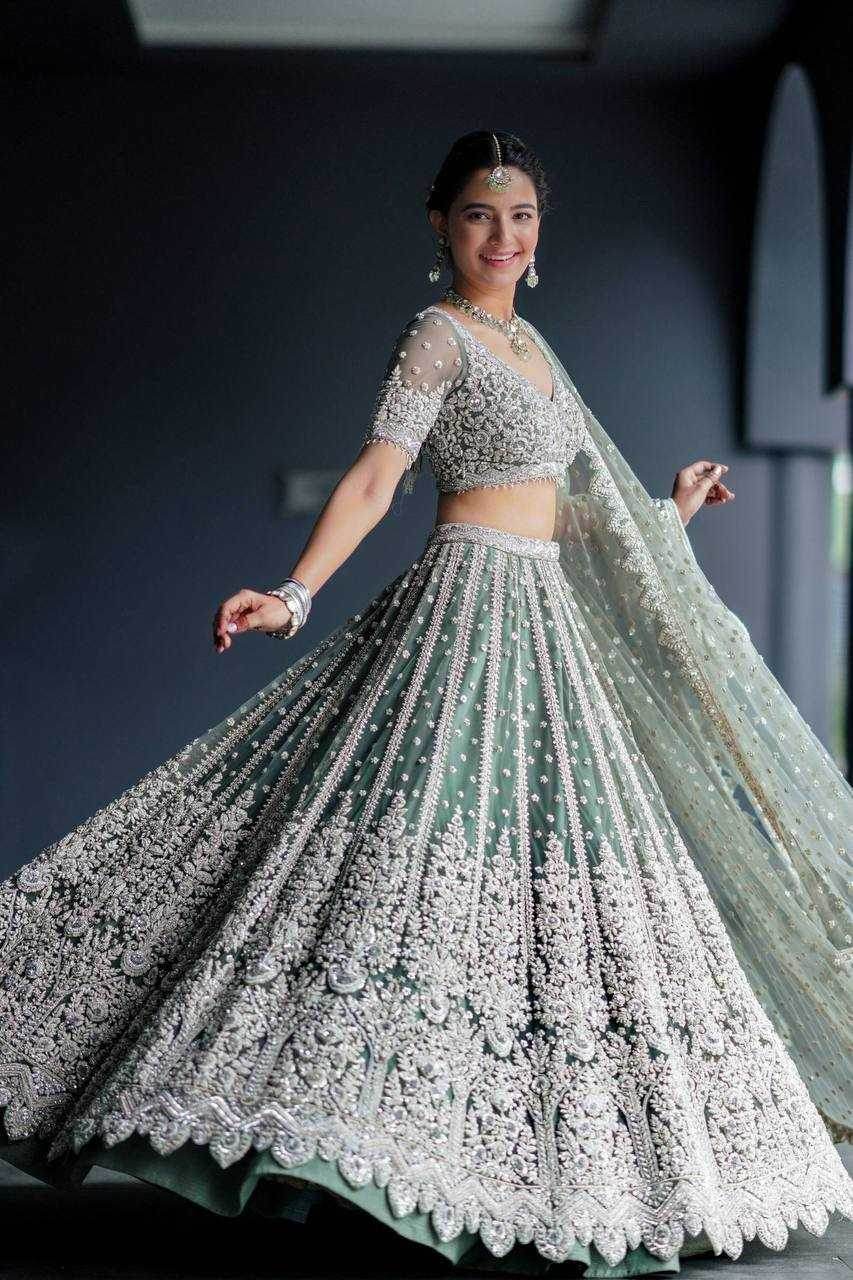 Exquisite Sequins Lehenga for Festive Celebrations - MYLUXURY LANE ENTERPRISE