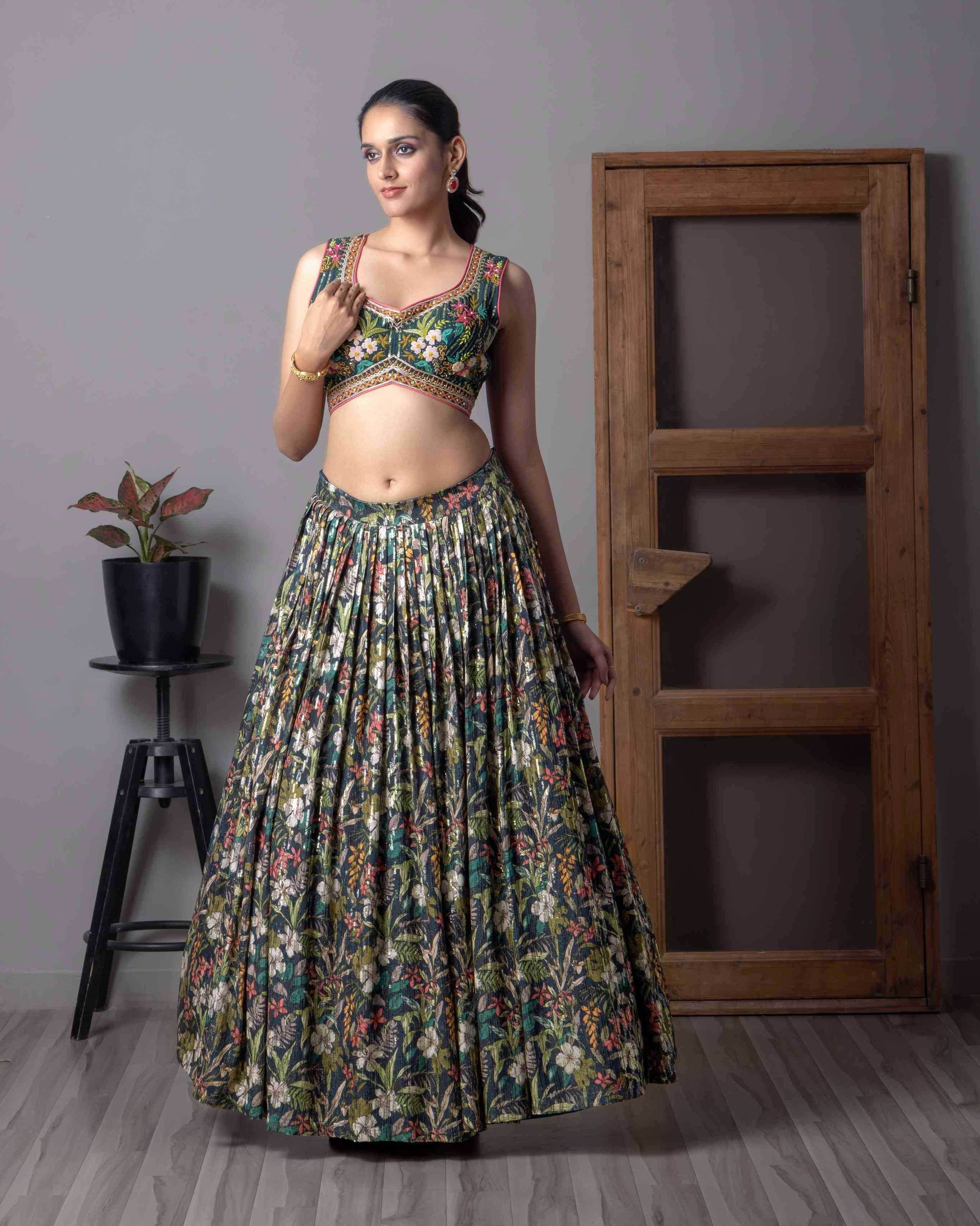 Elegant Organza Wedding Lehengas for Modern Brides - MYLUXURY LANE ENTERPRISE
