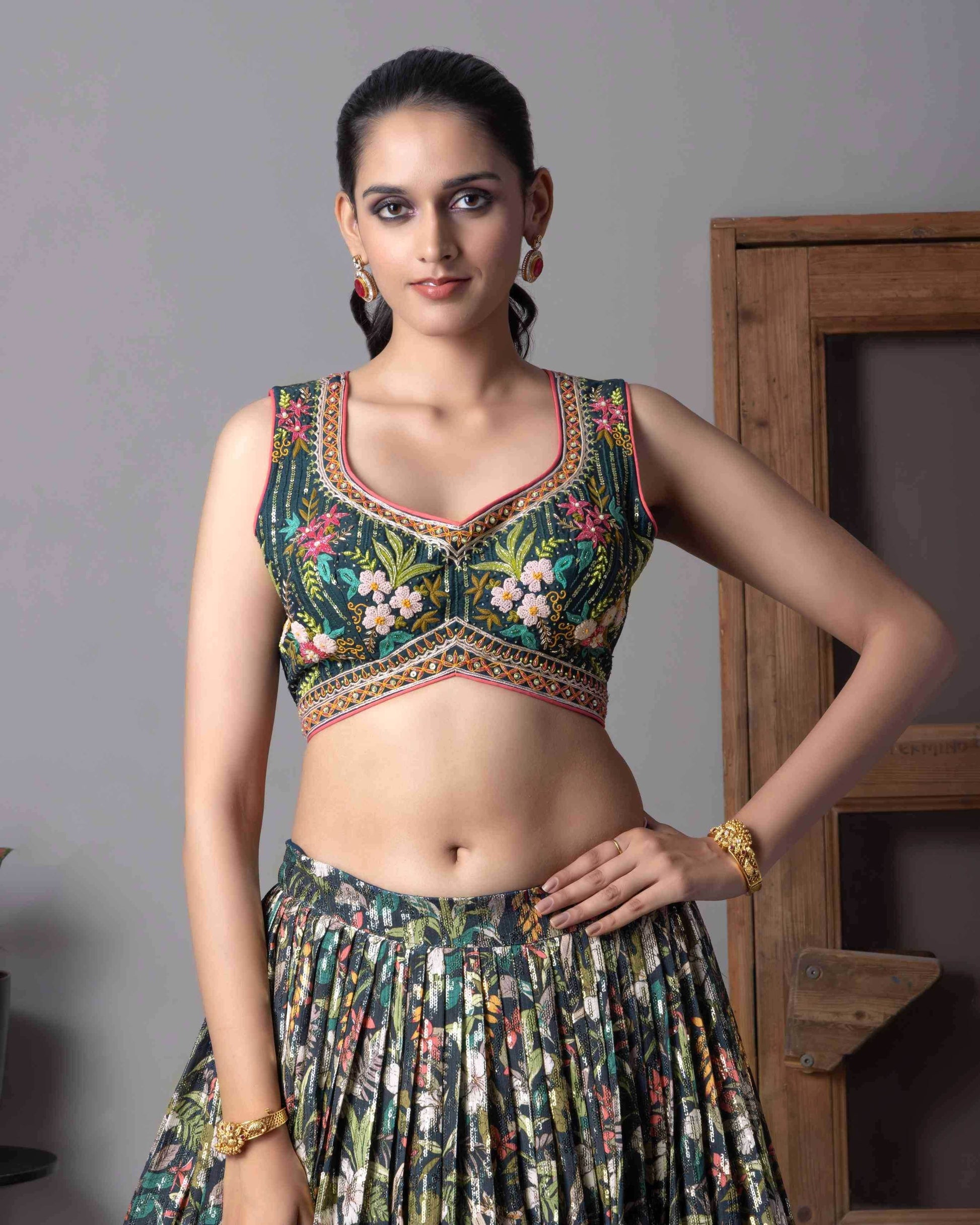 Elegant Organza Wedding Lehengas for Modern Brides - MYLUXURY LANE ENTERPRISE