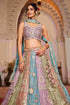 Elegant Chanderi Zari Work Lehenga for Festive Occasions - MYLUXURY LANE ENTERPRISE