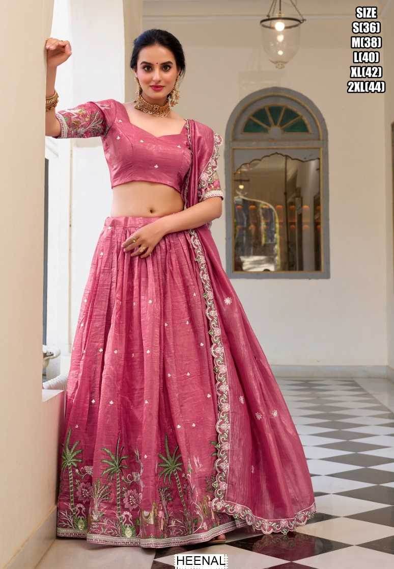 Embroidered Designer Lehenga Choli for Festive Elegance - MYLUXURY LANE ENTERPRISE