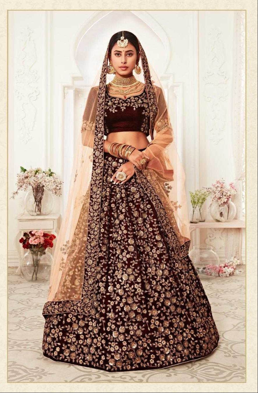 Elegant Traditional Net Lehenga for Festive Occasions - MYLUXURY LANE ENTERPRISE
