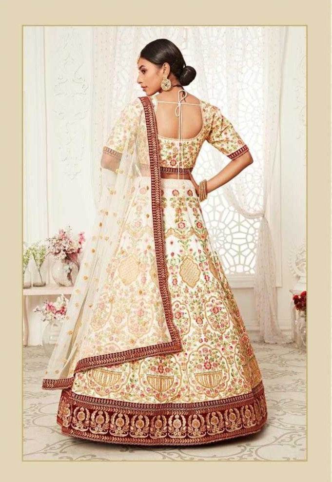 Elegant Traditional Net Lehenga for Festive Occasions - MYLUXURY LANE ENTERPRISE