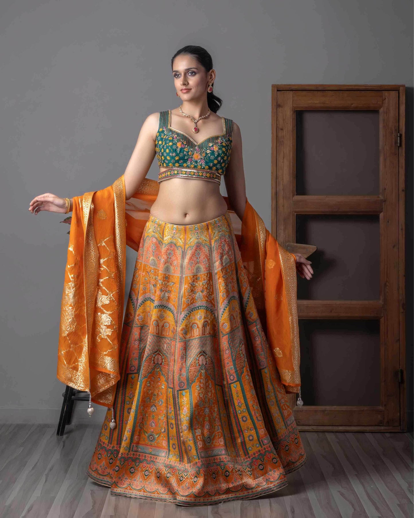 Elegant Viscose Lehenga for Festive Occasions and Weddings - MYLUXURY LANE ENTERPRISE