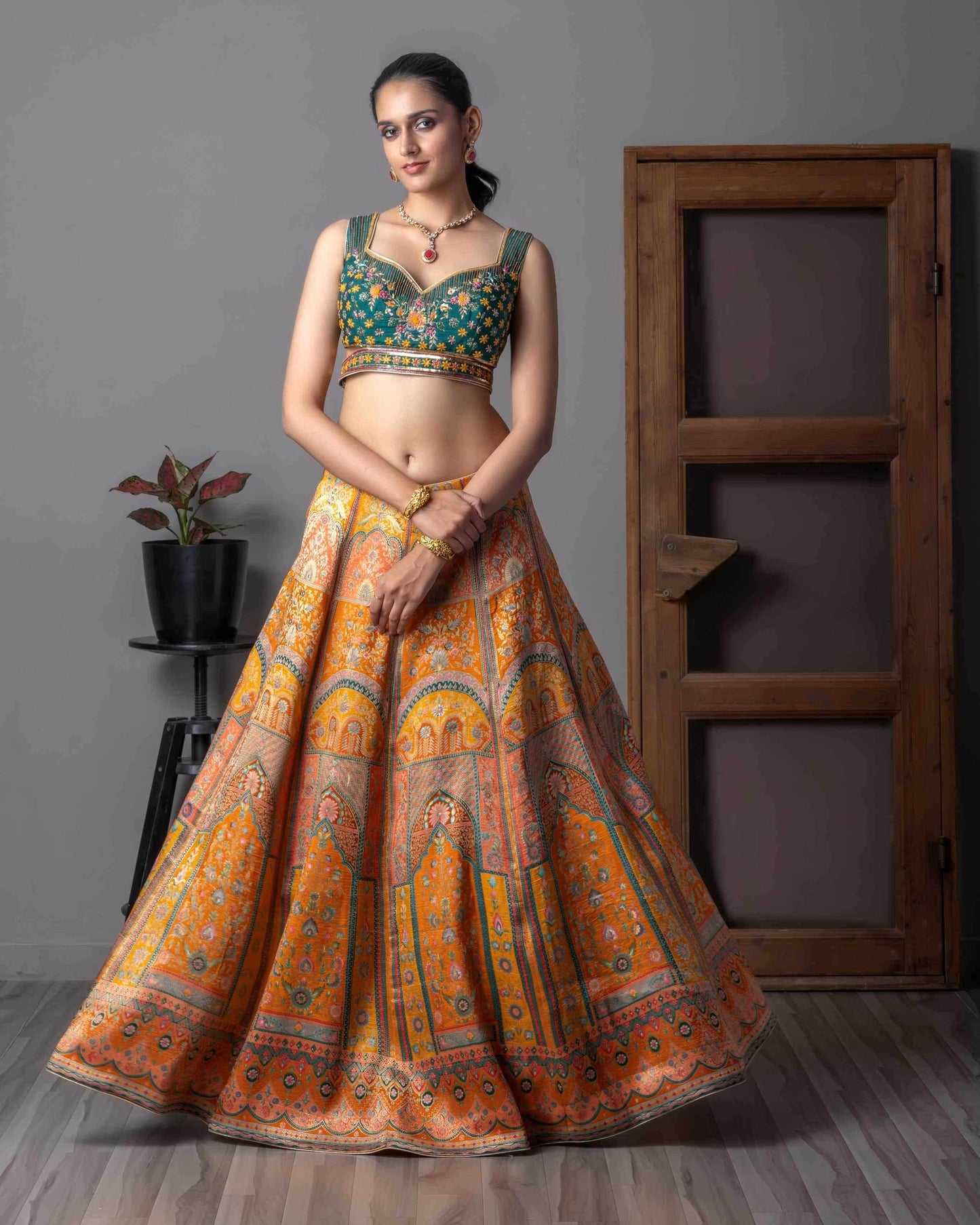 Elegant Viscose Lehenga for Festive Occasions and Weddings - MYLUXURY LANE ENTERPRISE
