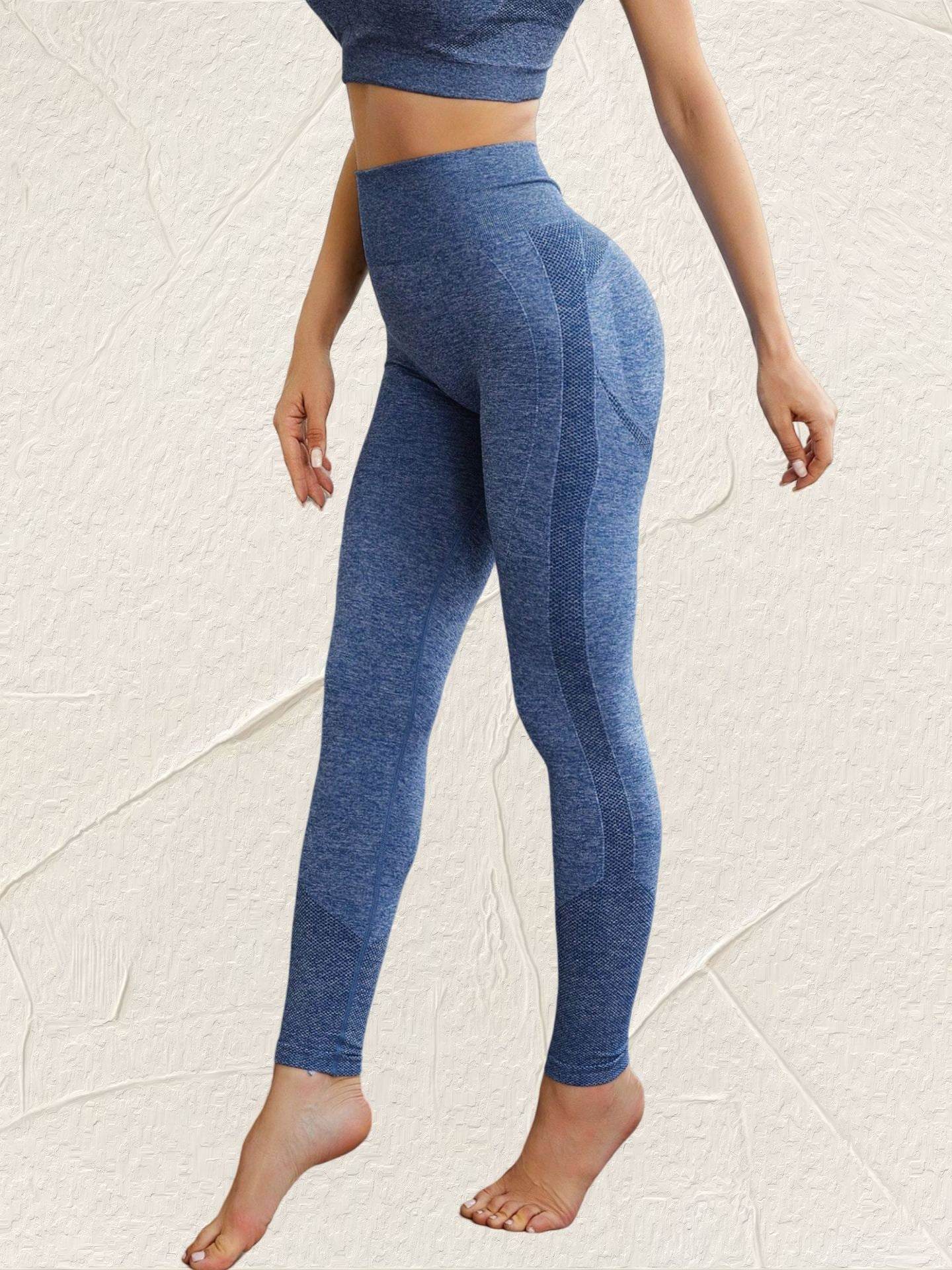 Seamless Yoga Pants Women's Hip Raise High Waist Tight - MYLUXURY LANE ENTERPRISE