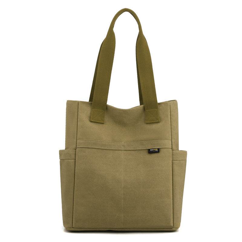 Casual Portable Summer New Shoulder Bag Canvas Bag For Women - MYLUXURY LANE ENTERPRISE