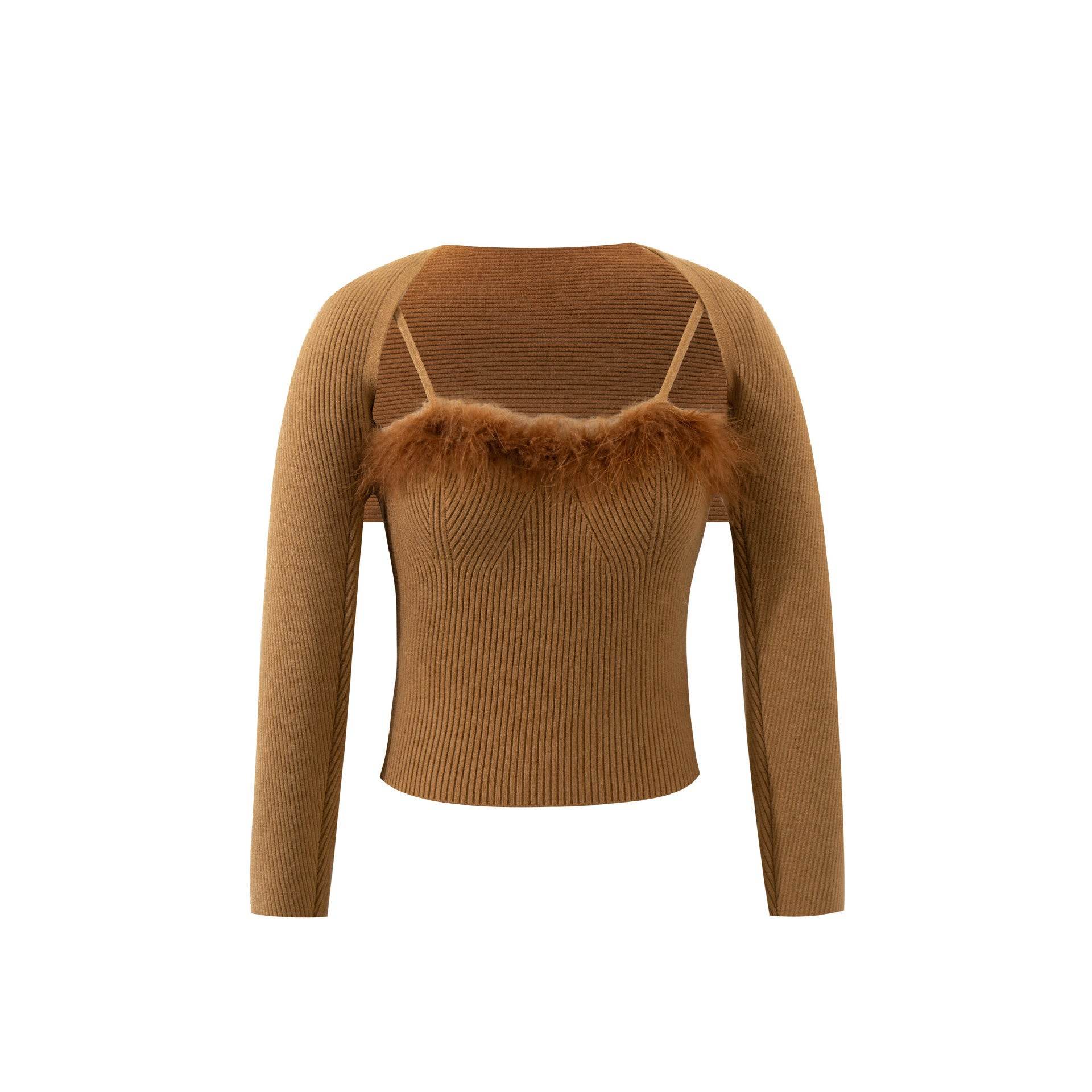 Women's American-style Hot Girl Vest Shawl Knitted Cardigan - MYLUXURY LANE ENTERPRISE