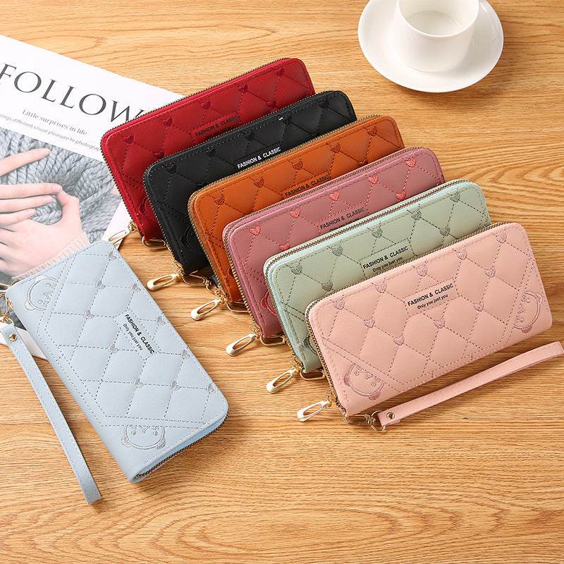 Women's Wallet Long Fashion Single Zipper - MYLUXURY LANE ENTERPRISE