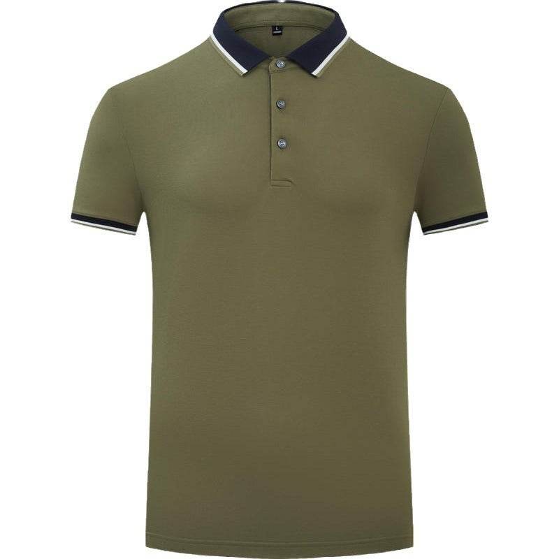 Men's Short-sleeved Polo Shirt - MYLUXURY LANE ENTERPRISE