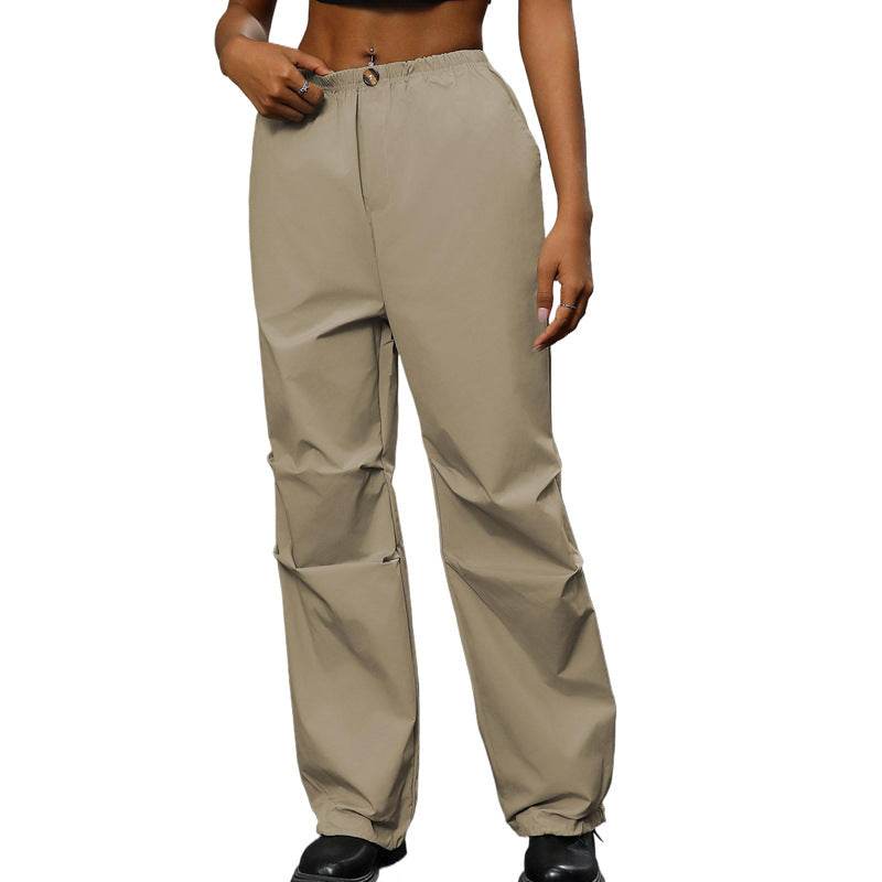 Fashion Women's Wear High Waist Straight Off Pants - MYLUXURY LANE ENTERPRISE
