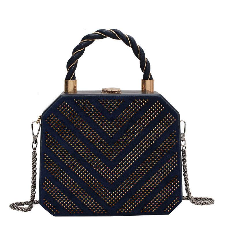 Simple Shoulder Bag Messenger Bag Metal Buckle Female Bag - MYLUXURY LANE ENTERPRISE